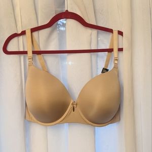 Torrid Beige lightly lined 360 back smoothing T shirt bra 40DD